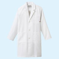 ルコックスポルティフ メンズドクターコート（シングル 診察衣） UQM4501 ホワイト L