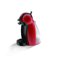 ネスレ日本 ネスカフェ ドルチェ グスト ピッコロ プレミアム（手動ストップ式） ワインレッド　1台