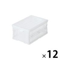 無印良品 ポリプロピレンキャリーボックス・折りたたみ式 小 約10L 7686708 1セット（12個） 良品計画