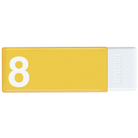 【アウトレット】イメーション　USBメモリー　カラーワークス　8GB　イエロー　UFDASKCW8GYL