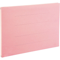 アスクル フラットファイル A3ヨコ ピンク エコノミータイプ 10冊  オリジナル