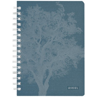 【アウトレット】アスクル　A6ツインリングノート　横罫　1冊