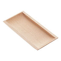 【アウトレット】アスクル　つり銭トレー　ウッド　ナチュラル オリジナル