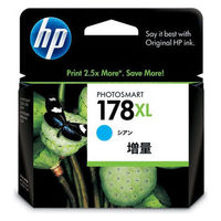 HP（ヒューレット・パッカード） 純正インク HP178XL シアン（増量） CB323HJ 1個