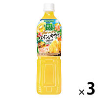 カゴメ 野菜生活100 Wゴールデンパイン＆キウイミックス 720ml 1セット（3本）