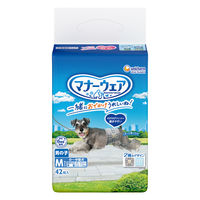 マナーウェア 男の子用 Mサイズ 小～中型犬用 42枚 ペット用 ユニ・チャーム