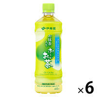 【機能性表示食品】伊藤園 お抹茶入りおーいお茶 緑茶 600ml 1セット（6本） お茶 ペットボトル