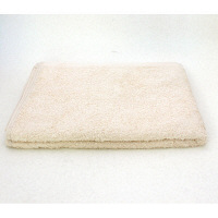 【アウトレット】林　オーガニックコットン　大判バスタオル　クリーム　LZ806223　1パック（2枚入）