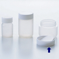 ケーエム化学 サンプルボトル（パッキン付） L（50mL） SB-L 1箱（100本入）（取寄品）