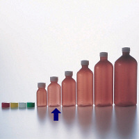 ケーエム化学 B型投薬瓶（茶） （未滅菌） 60cc 302 1箱（200本入）（取寄品）