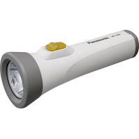 【アウトレット】パナソニック LEDライト(エボルタ乾電池付き) BF-158BK-W 1個