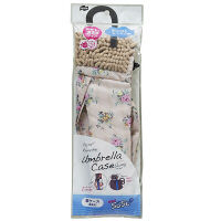 【アウトレット】スウスウ 傘ケース 抗菌 ロング バラ ベージュ 4903180148974 1個 山崎産業