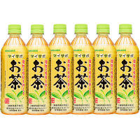 【機能性表示食品】サンガリア マイサポ 脂肪の吸収を抑える お茶 500ml 1セット（6本）