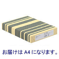 【アウトレット】エコノミーカラーペーパー　A4　1冊（500枚入）　クリーム　アスクル