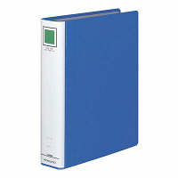 コクヨ　チューブファイル　エコツインR　B5タテ　とじ厚40mm　青　両開きパイプ式ファイル　フ-RT641B　1セット（10冊）