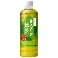 【アウトレット】ポッカサッポロフード＆ビバレッジ　まろやか緑茶　600ml　1セット（48本：24本入×2箱）