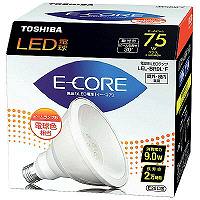 【アウトレット】東芝ライテック　LED電球　（ビーム電球形）　75W形タイプ　電球色　LEL-BR9L-F
