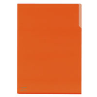 コクヨ クリヤーホルダー10 A4 オレンジ フーT750 フ-T750N-3 1セット（50枚：5枚入×10袋）