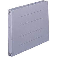 使用不可プラス フラットファイル樹脂製とじ具NO.022NW GY 78289 1袋(10冊)