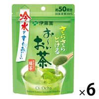 【水出し可】伊藤園 おーいお茶 抹茶入り緑茶 粉末 1箱（40g×6袋）