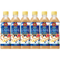 サントリー ボス とろけるミルクティー 500ml 1セット（6本）