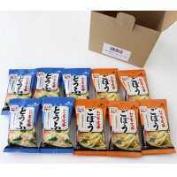 【アウトレット】永谷園 わが家の定番 とうふ・ごぼうのお味噌汁アソート（フリーズドライ） 1箱（10食入：とうふ5食×ごぼう5食）