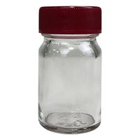 アズワン 規格瓶(広口) 透明 24mL 5-130-02 1セット(30個:1個×30本)（直送品）