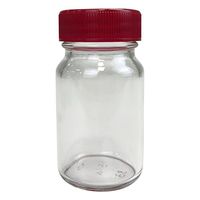 アズワン 規格瓶(広口) 透明 50mL 5-130-04 1セット(30個:1個×30本)（直送品）