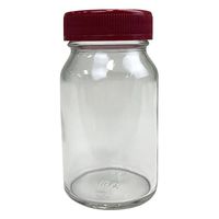 アズワン 規格瓶(広口) 透明 108mL 5-130-06 1セット(30個:1個×30本)（直送品）