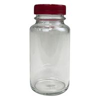 アズワン 規格瓶(広口) 透明 260mL 5-130-10 1セット(10個:1個×10本)（直送品）