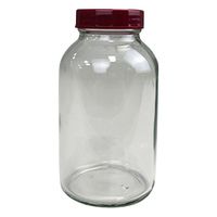 アズワン 規格瓶(広口) 透明 570mL 5-130-11 1セット(10個:1個×10本)（直送品）