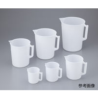 ニッコー・ハンセン ポリビーカーPE(手付き) 500mL 1個 3012ー09 1-4626-14 1セット(10個)（直送品）