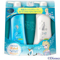 【アウトレット】ピュアン リフレッシュ シャンプー＆コンディショナー 1セット（各470ml） ＜アナと雪の女王デザイン＞ 花王