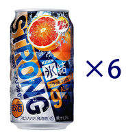 氷結ストロング ブラッドオレンジ 350ml 6缶