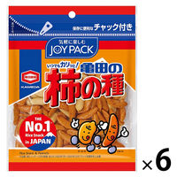 亀田製菓 亀田の柿の種 ＜JOYPACK＞　6袋　おつまみ