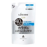 LUCIDO（ルシード）薬用 デオドラント ボディウォッシュ 詰替用 メンズ 加齢臭対策 ボディソープ 380ml マンダム（医薬部外品）