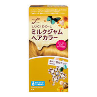 ルシードエル ミルクジャムヘアカラー＃ヘーゼルナッツ レディース用 髪染め 1剤40g・2剤80ml・TR5g マンダム（医薬部外品）