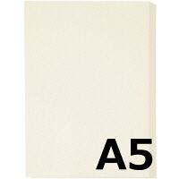 アスクル カラーペーパー A5 アイボリー 1冊（500枚入）  オリジナル