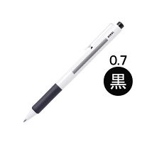 アスクル　ノック式油性ボールペン　エコタイプ3　0.7mm　黒  オリジナル