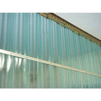 アズワン 食品工場用ビニールカーテンシート 巾300mm×長さ30m ブルー 1巻 2-7751-02（直送品）