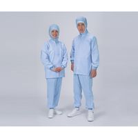 サンエス パンツ女性用 裾口ジャージタイプ 常温タイプ S サックスブルー 2-8750-01 1枚(1着)（直送品）