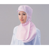 アズワン フルフードキャップ 1枚入 ピンク 2-6225-04 1枚（直送品）