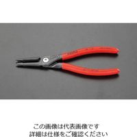 エスコ 85ー140mm 穴用精密スナップリングプライヤー EA590AJ-4 1個（直送品）