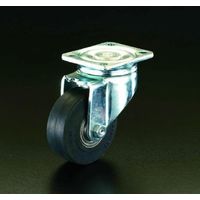 エスコ 200mm キャスター(自在金具) EA986HF-200 1個（直送品）