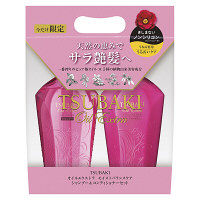 【アウトレット】TSUBAKI（ツバキ） オイルエクストラ モイストバランスケア シャンプー＆コンディショナー（各450ml） ポンプセット 資生堂