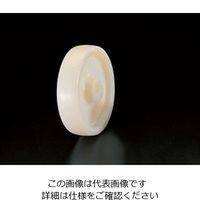 エスコ 200x50mm 車輪(ナイロン・白) EA986MD-200 1個（直送品）