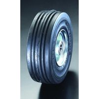エスコ 306x105mm 車輪(エラスティックタイヤ・スチールリム・ベアリング EA986MM-300 1個（直送品）