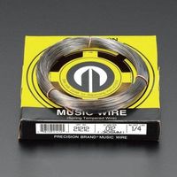 エスコ 0.508mmx 281m ミュージックワイヤー EA951-0.5 1セット(2巻)（直送品）