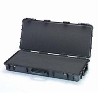 エスコ 184x121x 78mm/内寸 万能防水ケース(黒) EA657-112 1個（直送品