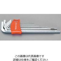 エスコ 1.5ー10.0mm/9本組 [Hexagon]キーレンチ EA573LB-90A 1組(1セット)（直送品）